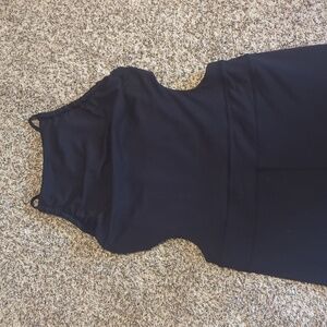 Free People Movement Open Side High Neck Jumpsuit